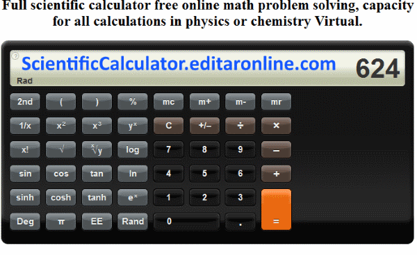 Free online scientific calculator with degrees minutes seconds